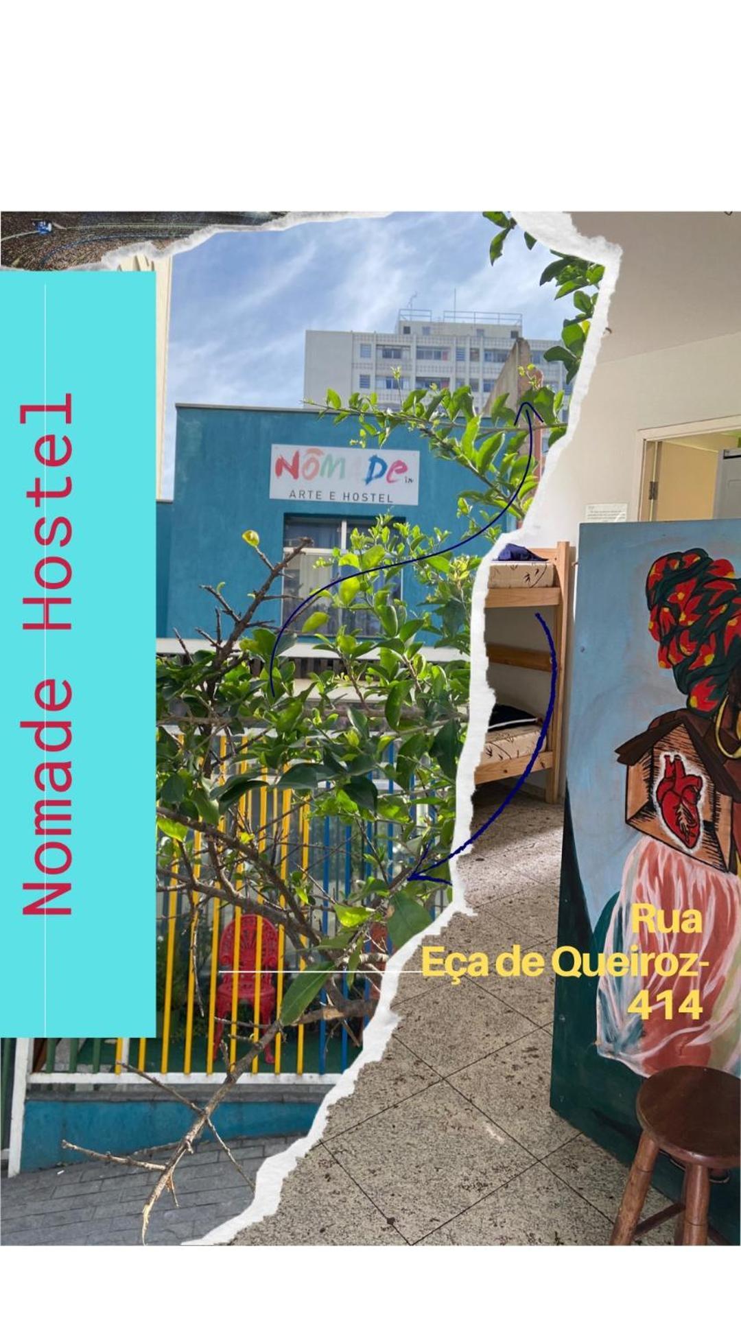 Nomade In Arte E Hostel Сао Паоло Екстериор снимка